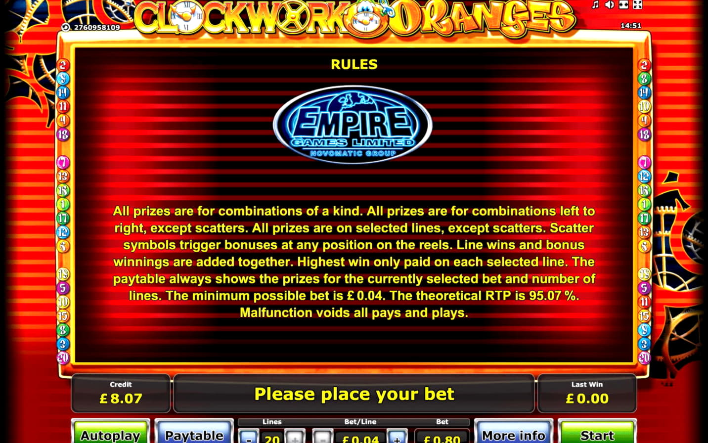 260 Lojala gratissnurr! på Slotty Vegas Casino